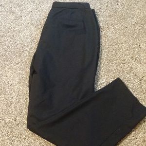 Black ankle pants